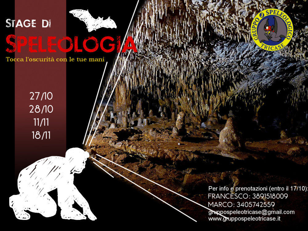 stage speleologia gruppo speleologico tricase
